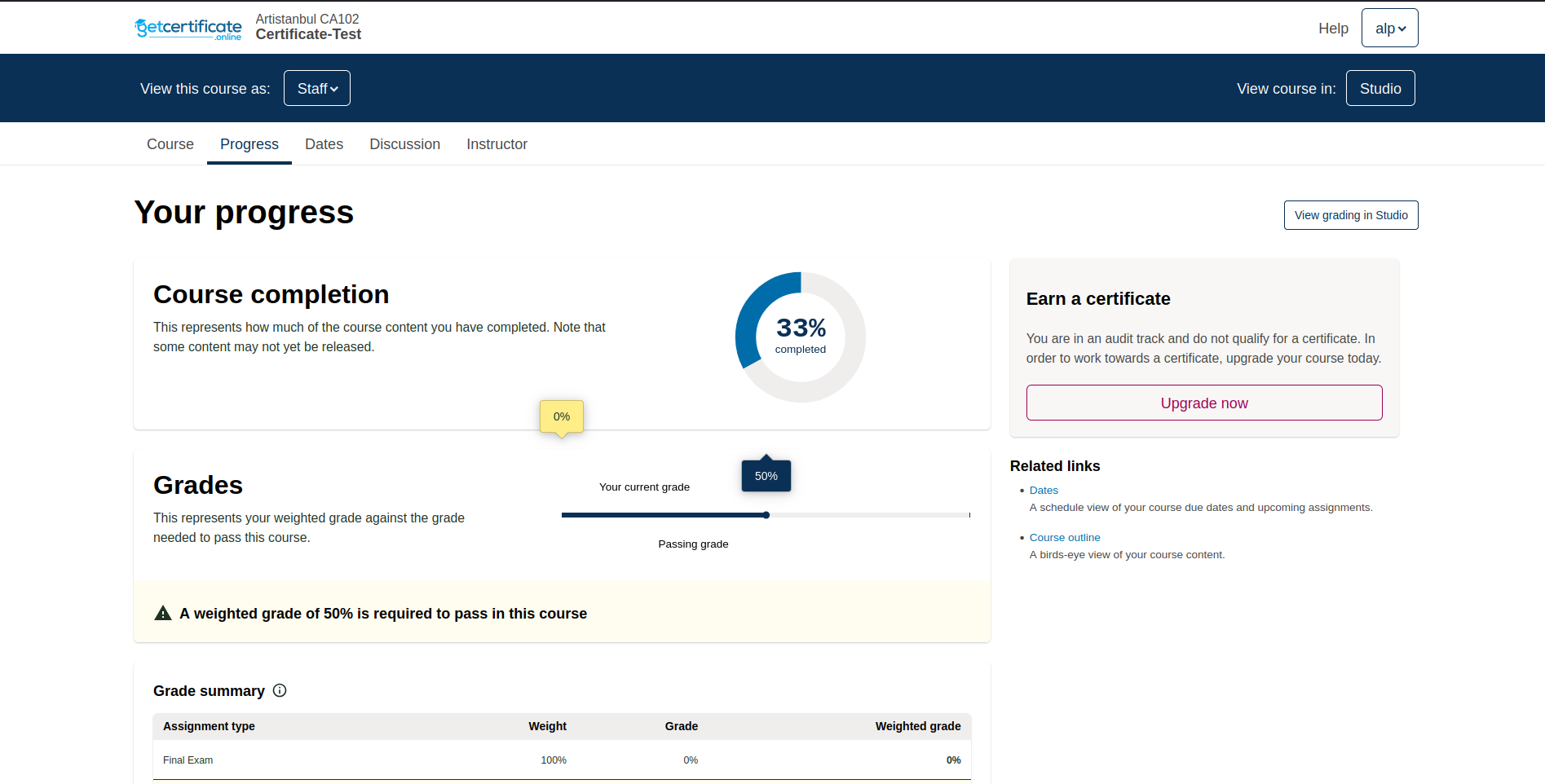 Certificate-Test